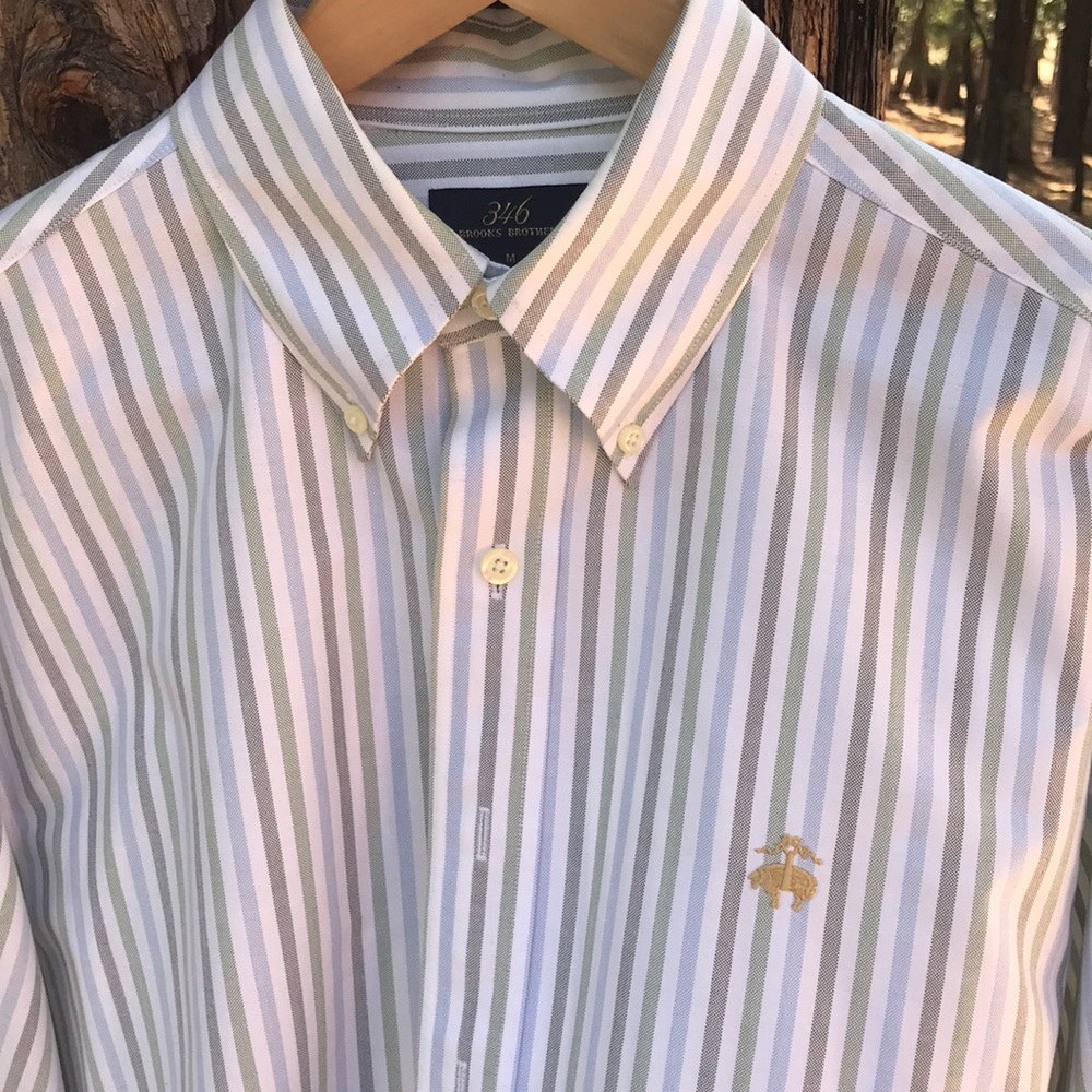 346 Brooks Brothers button down shirt M